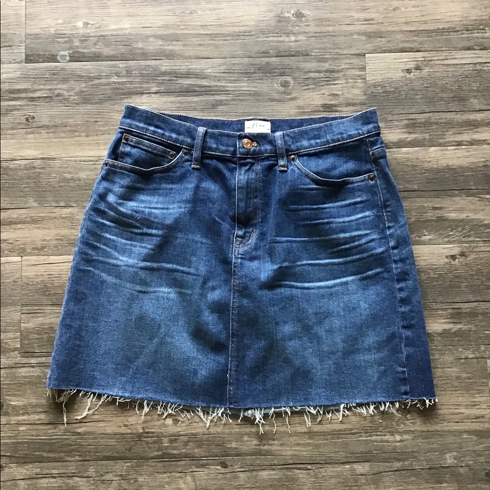J Crew Denim Mini